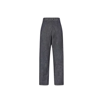 CROQUIS Black Thread Jeans Men's Navy Blue Denim