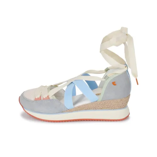 GIOSEPPO Anti Slip Wear Resistant Low Top Casual Shoes Women's Gray/Blue