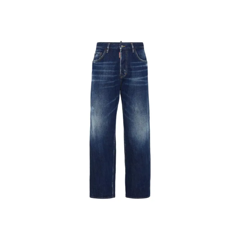 Dsquared2 Be Cool Be Nice Wash Loose Jeans-0