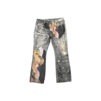 Kudamm Jeans Unisex Vintage Blue