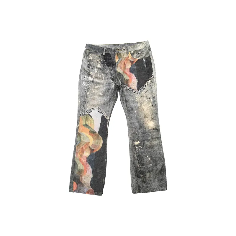 Kudamm Jeans Unisex Vintage Blue-0