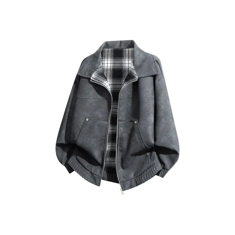 GRAMICA Leather Jacket Unisex Black-0