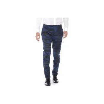DANIELE ALESSANDRINI Casual Pants Men's Blue