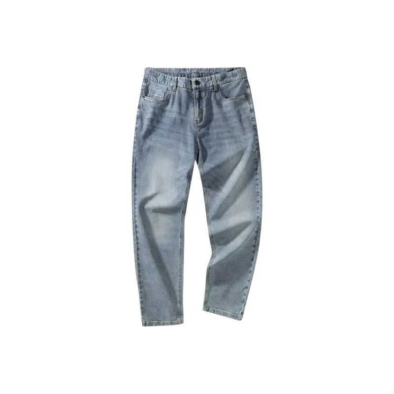 FAIRWHALE Jeans Men's Light Blue-0