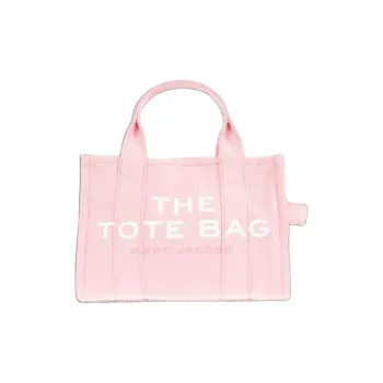 MARC JACOBS Cotton Tote Bag, Shopping Bag, Shoulder Bag, Handbag Mini Women's Pink