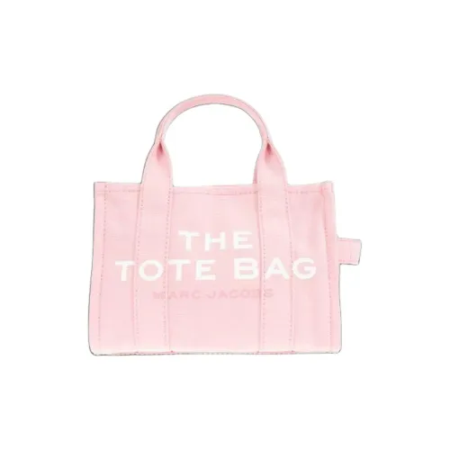 MARC JACOBS Cotton Tote Bag, Shopping Bag, Shoulder Bag, Handbag Mini Women's Pink