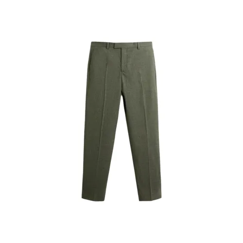 ZARA Suit Trouser Men's Army Green