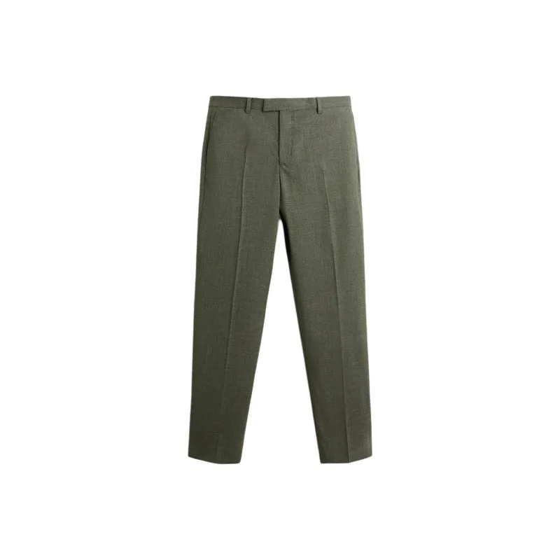 ZARA Suit Trouser Men's Army Green-0
