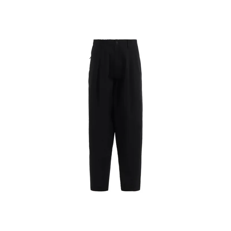 Yohji Yamamoto Y's For Men FW24 Casual Pants Men's Black-0