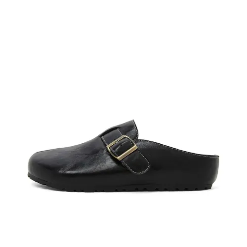 COMELY Quiet Slip Resistant Closed Toe Slippers Women's