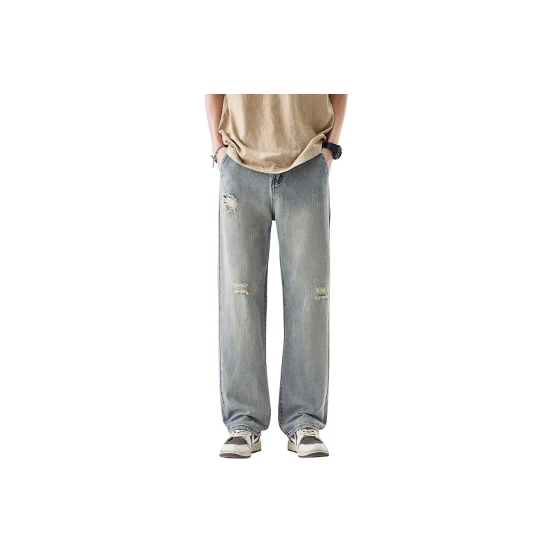 EPTISON Jeans Men Yellow Mud-0