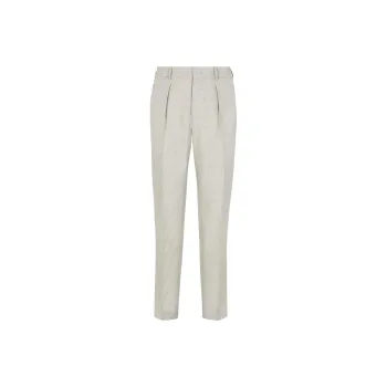 FENDI SS23 Casual Pants Men's Beige