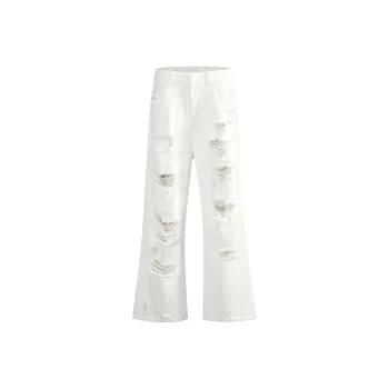 FUERZA Jeans Unisex White
