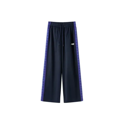 NO ONE ELSE Casual Pants Unisex Navy Blue