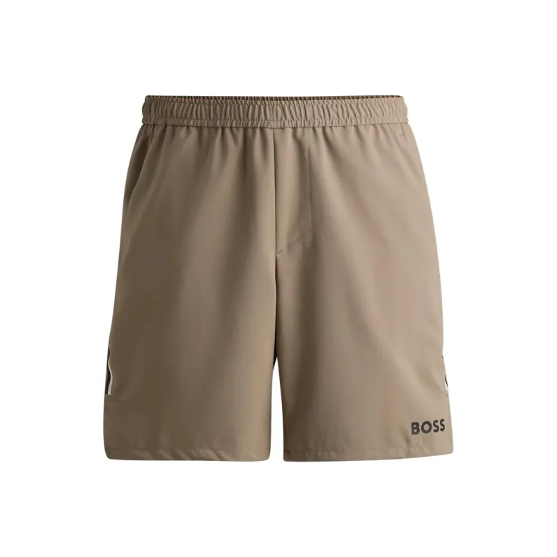 BOSS Casual Shorts Men Brown-0