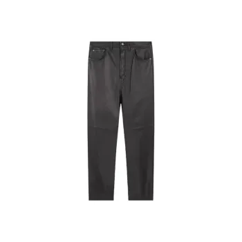 Acne Studios Leather Pants Men's Black