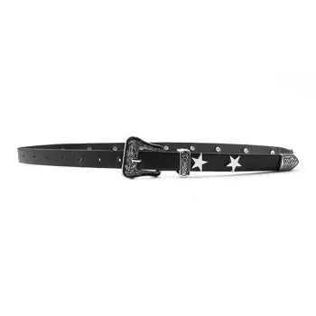 Yalu Preferred Cow Split Leather Belts Unisex Width 2.8CM