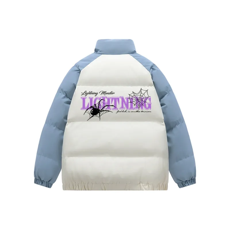 LIGHTNING MONSTER Puffer Jacket Coat Unisex-11