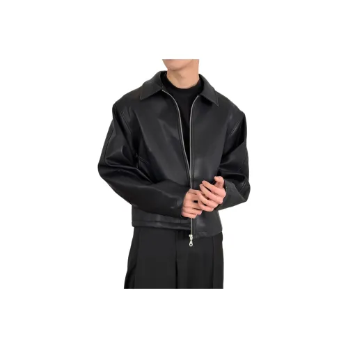 Pirkadat Leather Jackets Unisex Black