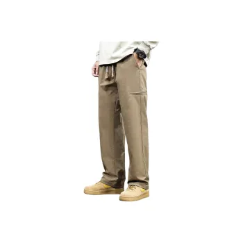 Tonlion Casual Pants Unisex Dark Khaki
