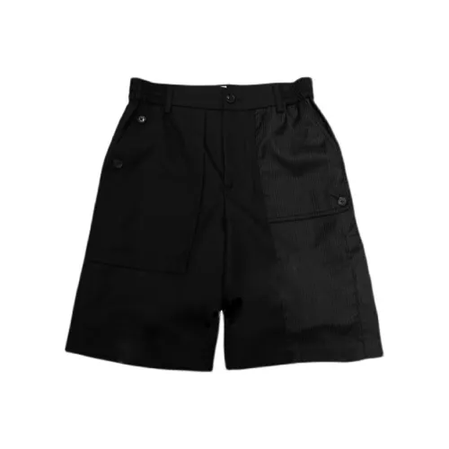 Feng Chen Wang Casual Shorts Men Black