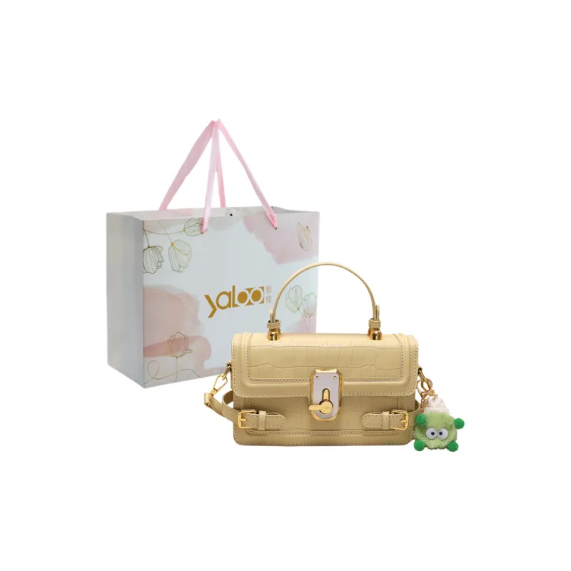 Yalu Pu Crossbody Bag, Handbag Regular Women's White/Black/Yellow/Green/Pink/Brown-12
