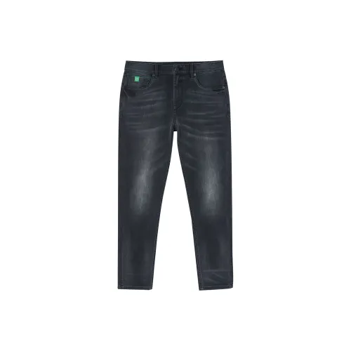 JACK JONES· Jeans Men's Dark Gray Denim