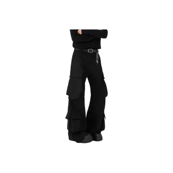 OKUS Cargo Pants Unisex Black