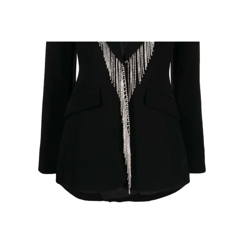Cinq A Sept Cheyenne Fringed Blazer-4
