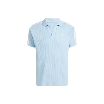 Adidas Originals Waffle Knit Polo Shirt
