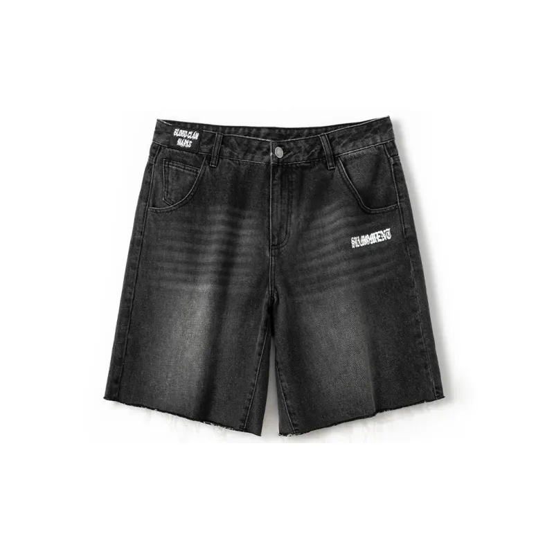 Suamoment Denim Shorts Unisex-4