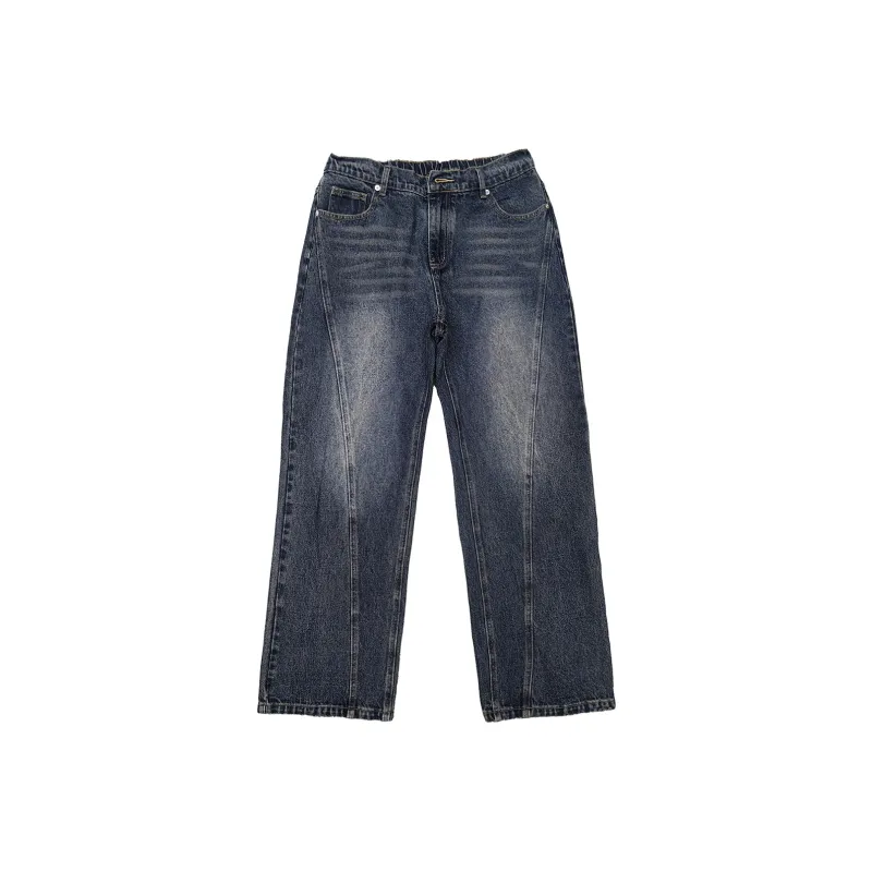 Kudamm Jeans Unisex Vintage Blue-0