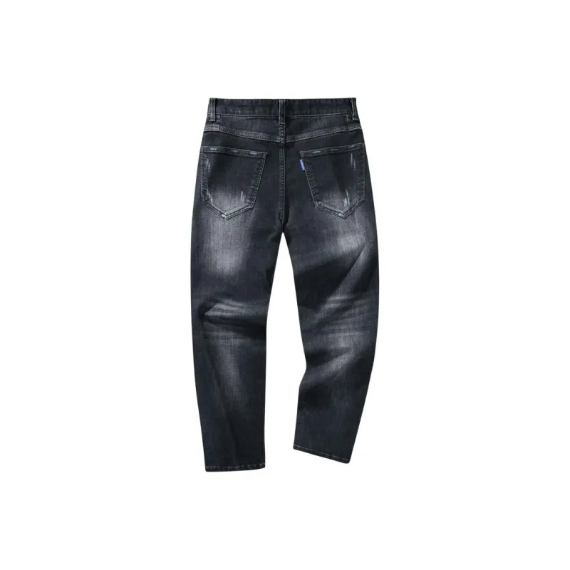 FAIRWHALE Jeans Men Black 001-0