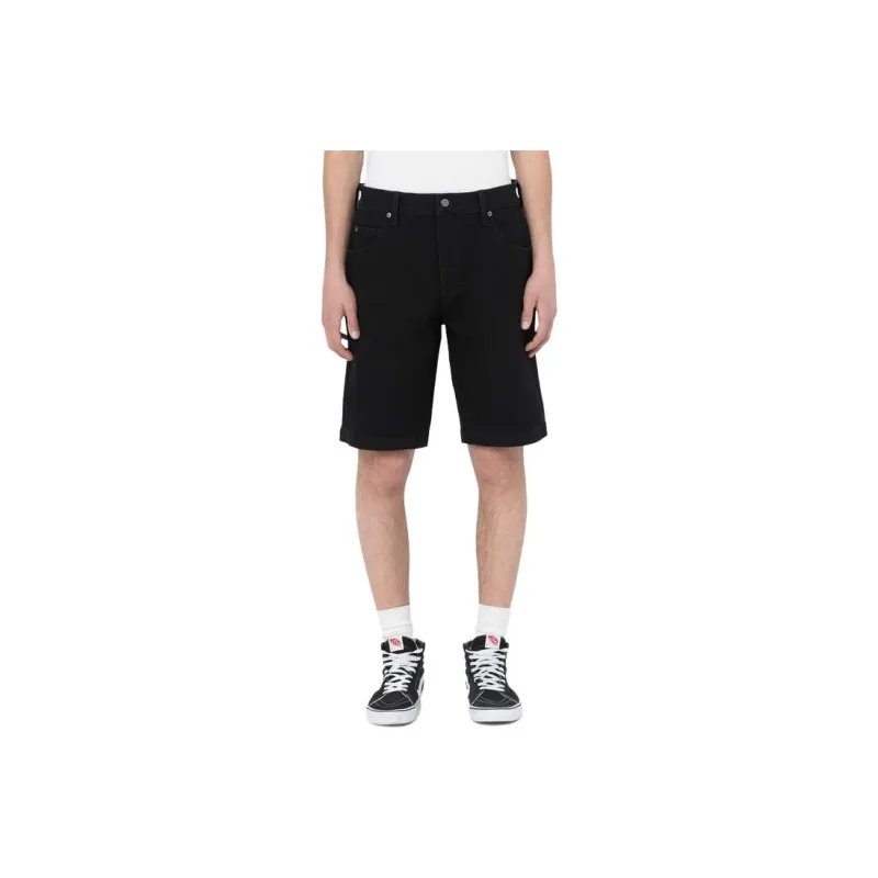 Dickies Skateboarding Loose Fit Wingville Shorts 11' Denim Shorts Men's Black-0