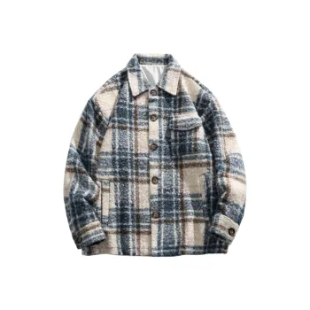 PEIMENG Jackets Coats Unisex Sky Blue