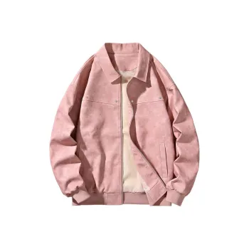 ZMHT Leather Jacket Unisex Pink