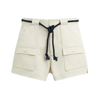 ZARA Cargo Shorts Men Beige