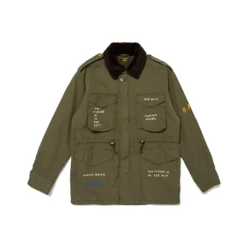 HUMAN MADE FW24 Autumn/Winter Collection Jackets Unisex Olive Green