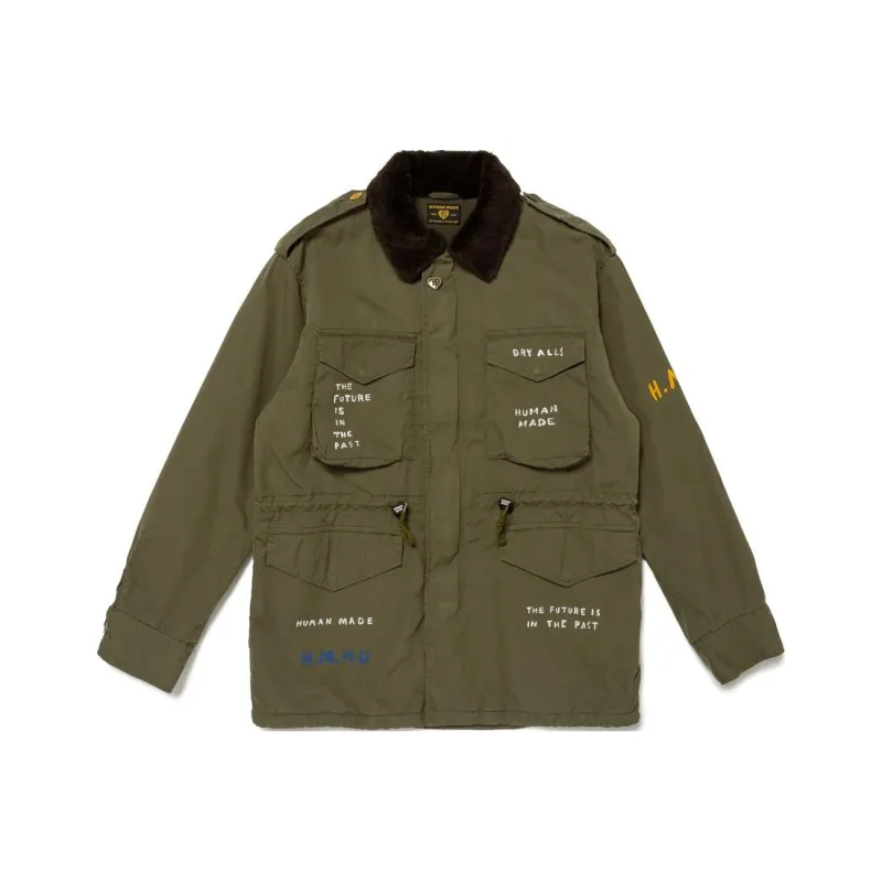 HUMAN MADE FW24 Autumn/Winter Collection Jackets Unisex Olive Green-0