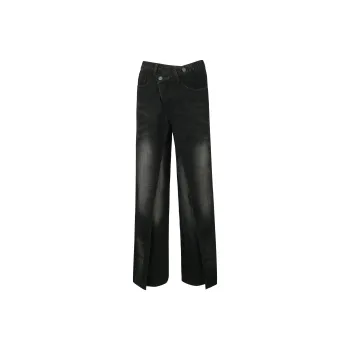 Valeria Obbaco Jeans Unisex Black