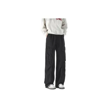 BEAR UNION Casual Pants Unisex Army Green