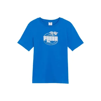 PUMA Palm Resort T Shirt Men's Blue