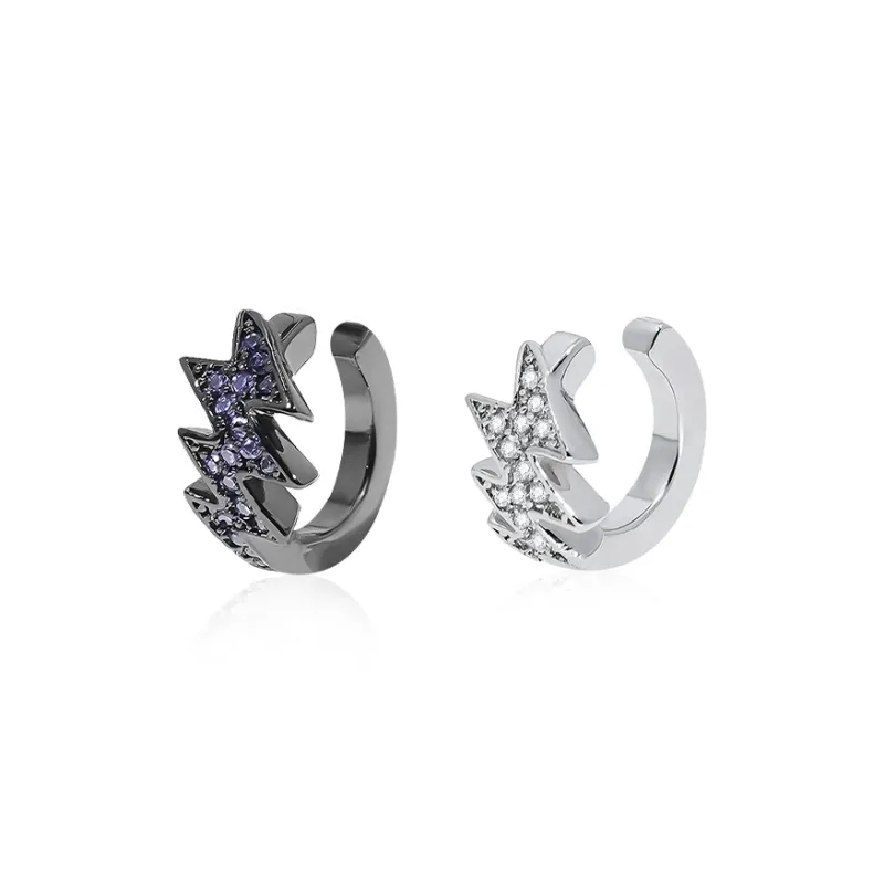 ZANC Alloy Clip On Earrings Unisex-10
