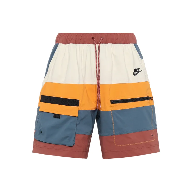 Nike Casual Shorts Men Earth Rock Red-0