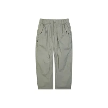 FOSS Casual Pants Unisex Olive Green