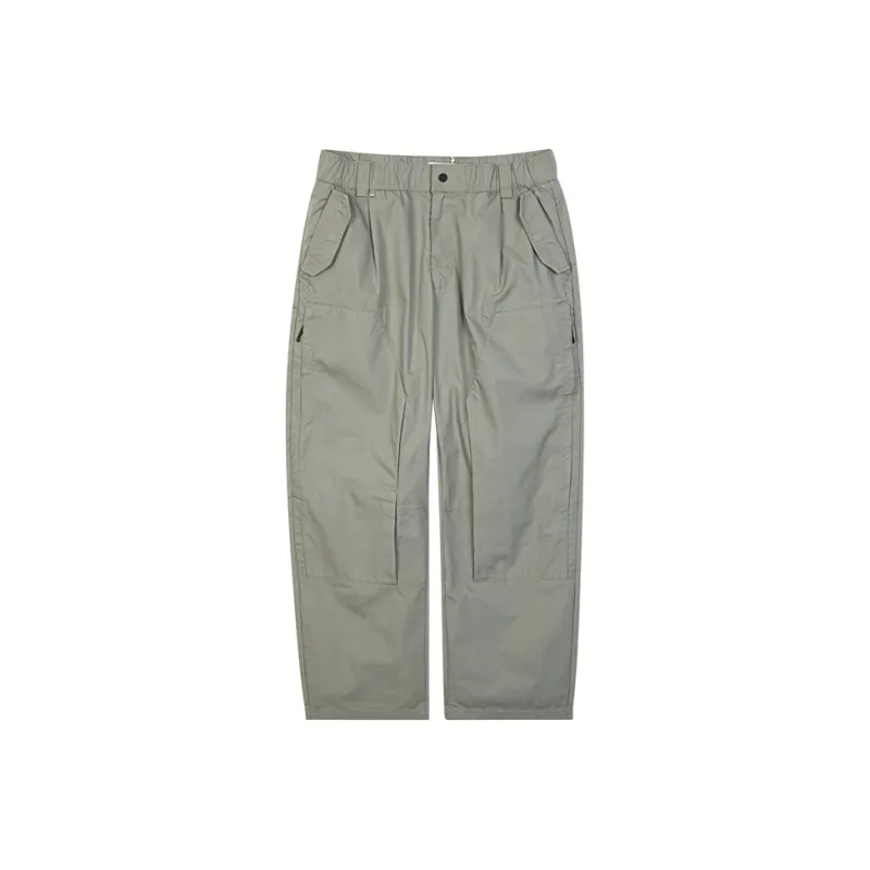 FOSS Casual Pants Unisex Olive Green-0