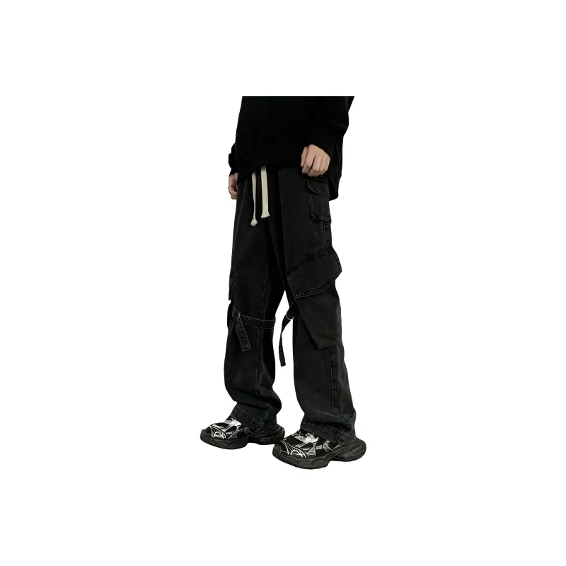 JUNGLE PANDA Jeans Unisex Green-0