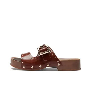 Le Saunda Rubber Sole Slide Slippers Women's
