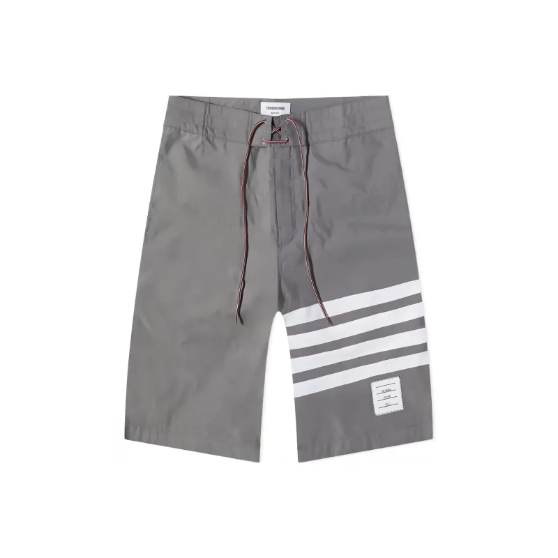 THOM BROWNE 4 Bar Drawstring Shorts-0
