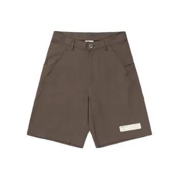 ROARINGWILD SS21 Loose Fit Shorts Unisex Brown